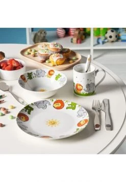 LEONARDO Kindergeschirr "Bambini", Tier-Motive, 3-teilig -babyausstattung Shop unnamed file 114