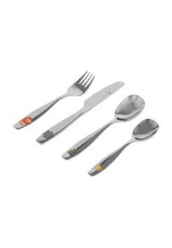 LEONARDO Bambini Kinderbesteck Für Jungen, 4-teilig