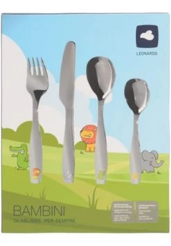 LEONARDO Bambini Kinderbesteck Für Jungen, 4-teilig -babyausstattung Shop unnamed file 117