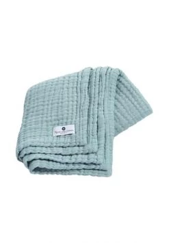 Nordic Coast Company Musselintuch Babydecke 4-in-1 Ideal Als Pucktuch Und Spucktuch