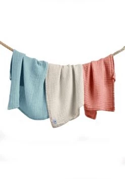 Nordic Coast Company Musselintuch Babydecke 4-in-1 Ideal Als Pucktuch Und Spucktuch -babyausstattung Shop unnamed file 130