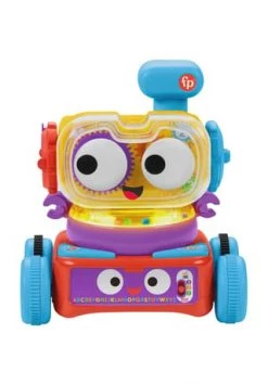 Fisher-price Krabbelspielzeug "Linus, Der 4-in-1 Lernroboter", Licht Und Sound