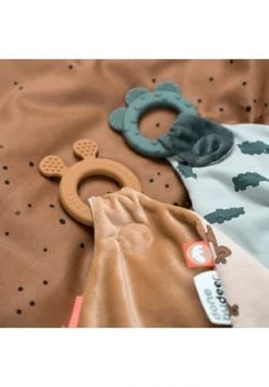 Done By Deer Schmusetuch "Croco", Mit Beißring -babyausstattung Shop unnamed file 304