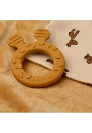 Done By Deer Schmusetuch "Raffi", Mit Beißring 4 Done By Deer Schmusetuch "Raffi", Mit Beißring - Image 2