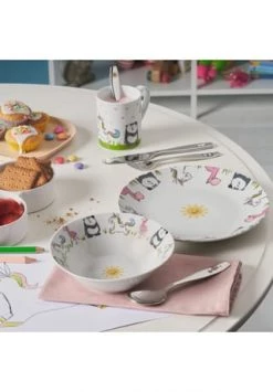 LEONARDO Kindergeschirr "Bambini Flamingo Einhorn Panda", 3-teilig -babyausstattung Shop unnamed file 49