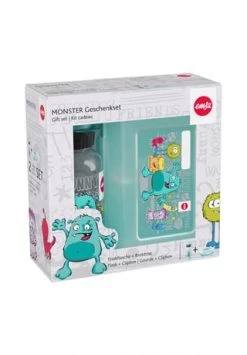 Emsa Trinkflasche, Brotdose, Aluminium