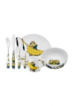WMF Kinder-Geschirr-Set "Minions", 7-teilig