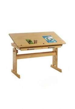 IDIMEX Kinderschreibtisch EMMA, Höhenverstellbar In 4 Farben OLIVIA Gesamt: Breite 109cm, Höhe 130cm, Tiefe 55cm