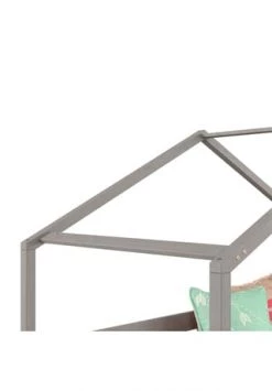 IDIMEX Hausbett RENA In 90 X 200 Cm Mit Rausfallschutz In Natur Gesamt: Länge 200cm, Breite 90cm, Höhe 138cm -babyausstattung Shop unnamed file 728