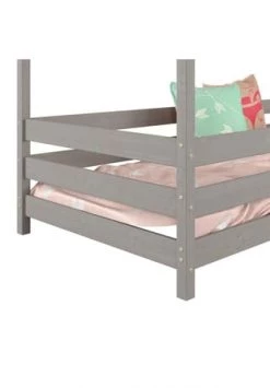 IDIMEX Hausbett RENA In 90 X 200 Cm Mit Rausfallschutz In Natur Gesamt: Länge 200cm, Breite 90cm, Höhe 138cm -babyausstattung Shop unnamed file 729