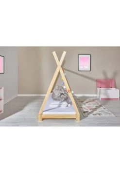 IDIMEX Tipibett Hausbett ELIN 90 X 200 Cm Aus Kiefer In Weiß ELIN Gesamt: Länge 200cm, Breite 90cm, Höhe 164cm -babyausstattung Shop unnamed file 737