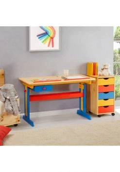 IDIMEX Höhenverstellbarer Kinderschreibtisch ANNA FLEXI Gesamt: Breite 109cm, Höhe 75cm, Tiefe 55cm -babyausstattung Shop unnamed file 767