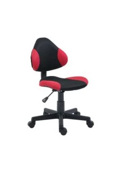 IDIMEX Kinderdrehstuhl In Versch. Farben ALONDRA Schwarz/ Rot