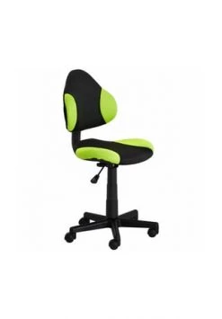 IDIMEX Kinderdrehstuhl In Versch. Farben ALONDRA Schwarz/ Grün