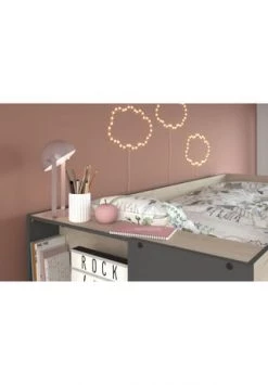 Parisot Etagenbett Stim 2 - Mit Kleiderschrank Und Schubkasten Gesamt: Länge 280cm, Breite 280cm, Höhe 142cm, Tiefe 119cm -babyausstattung Shop unnamed file 797