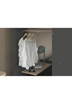 Parisot Etagenbett Stim 2 - Mit Kleiderschrank Und Schubkasten Gesamt: Länge 280cm, Breite 280cm, Höhe 142cm, Tiefe 119cm -babyausstattung Shop unnamed file 800