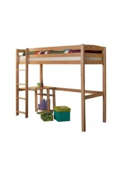 TiCAA Hochschläfer "Tolly" Buche Natur Gesamt: Länge 208cm, Breite 98cm, Höhe 180cm