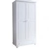 TiCAA Kleiderschrank 2-türig Adam Kiefer Massiv Gesamt: Länge 56cm, Breite 96cm, Höhe 195cm, Tiefe 56cm -babyausstattung Shop unnamed file 813