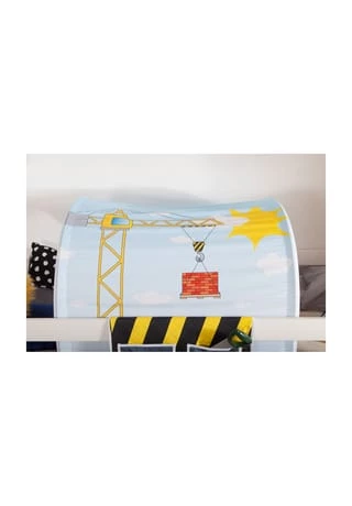 TiCAA Tunnel "Oskars Baustelle" Für Hoch- Und Etagenbetten 3 TiCAA Tunnel "Oskars Baustelle" Für Hoch- Und Etagenbetten