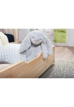TiCAA Kinderbett Hausbett "Kay" 100x200 Inkl. Schubkästen Kiefer Natur Gesamt: Länge 108cm, Breite 210cm, Höhe 139cm, Tiefe 108cm -babyausstattung Shop unnamed file 837