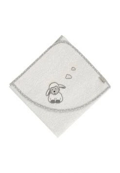 Sterntaler® Badetuch "Stanley", Stickerei, Kapuze, Für Babys 80 X 80 Cm