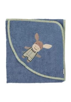 Sterntaler® Badetuch "Esel Emmilius" Gesamt: Länge 100cm, Breite 100cm