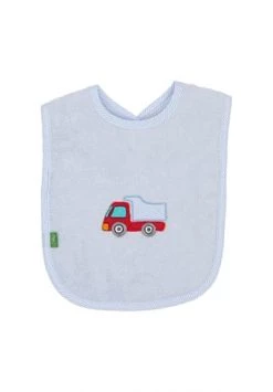 Smithy Lätzchen Pastellflausch Laster Hellblau 24 X 24 Cm